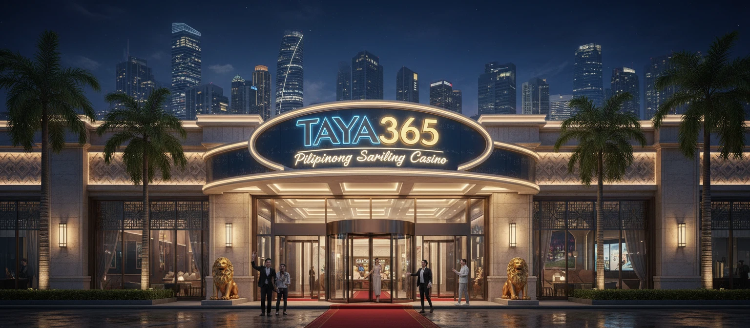 TAYA365, the Filipino-owned online casino lobby