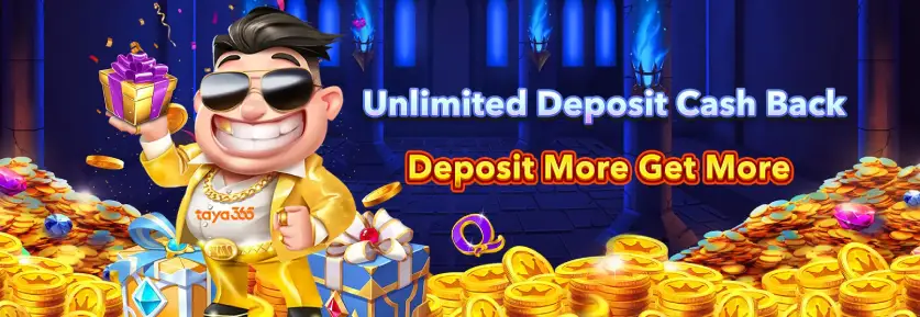 Taya365 deposit cashback